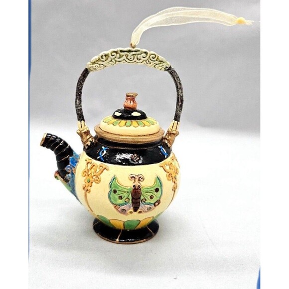 Metropolitan Museum of Art Chinoiserie Teapot European Teaware Ornament Gift - Picture 1 of 6